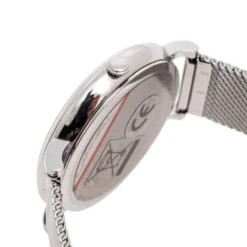 Versace Silver Stainless Steel V-Circle VRSCVBP050017 Women's Wristwatch 38 Mm For Women -Versace Official Website luxury women versace used watches p487948 1630557647 009