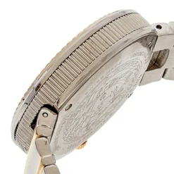 Versace Rose Gold Two-Tone Stainless Steel Leather V-Metal Icon VLC100014 Women's Wristwatch 40 Mm For Women -Versace Official Website luxury women versace used watches p495488 1631940183 004