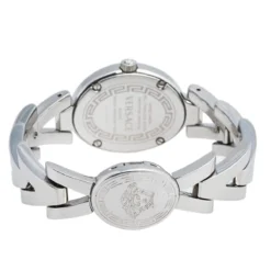 Versace Black Diamond Stainless Steel V-Glam 60Q99 Women's Wristwatch 25 Mm For Women -Versace Official Website luxury women versace used watches p525299 001