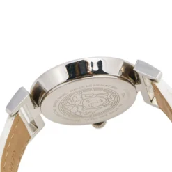 Versace Silver White Stainless Steel Leather Vanity P5Q Women's Wristwatch 35 Mm For Women -Versace Official Website luxury women versace used watches p535684 004