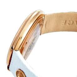 Versace White Mother Of Pearl Rose Gold Plated Stainless Steel Thea A7Q Women's Wristwatch 39 Mm For Women -Versace Official Website luxury women versace used watches p537732 004