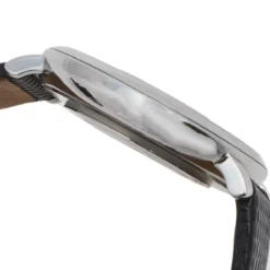 Versace Silver Stainless Steel Leather Venus VFH Women's Wristwatch 39 Mm For Women -Versace Official Website luxury women versace used watches p541605 004