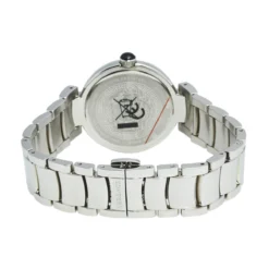 Versace Silver Stainless Steel Leda VNC030014 Women's Wristwatch 38 Mm For Women -Versace Official Website luxury women versace used watches p555896 003