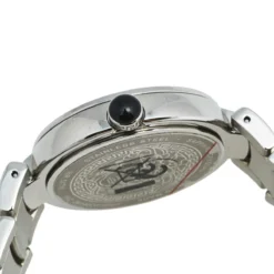 Versace Silver Stainless Steel Leda VNC030014 Women's Wristwatch 38 Mm For Women -Versace Official Website luxury women versace used watches p555896 004
