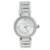 Versace Silver Stainless Steel Leda VNC030014 Women's Wristwatch 38 Mm For Women