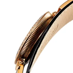 Versace Black Rose Gold Plated Stainless Steel Leather V-Signature VLA020014 Women's Wristwatch 35 Mm For Women -Versace Official Website luxury women versace used watches p558583 005