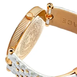 Versace Silver Rose Gold Plated Stainless Steel Vanitas VK7 Women's Wristwatch 40 Mm For Women -Versace Official Website luxury women versace used watches p568032 004