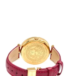 Versace Red Yellow Gold Plated Stainless Steel Leather Palazzo VCO120017 Women's Wristwatch 39 Mm For Women 11 Versace Red Yellow Gold Plated Stainless Steel Leather Palazzo VCO120017 Women's Wristwatch 39 Mm For Women -Versace Official Website luxury women versace used watches p570740 001