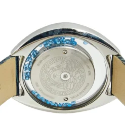 Versace Mother Of Pearl Stainless Steel Leather Destiny Spirit VQO030015 Women's Wristwatch 39 Mm For Women -Versace Official Website luxury women versace used watches p580893 002