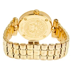 Versace Black Rose Gold Stainless Steel Micro Vanitas VQM050015 Women's Wristwatch 30 Mm For Women -Versace Official Website luxury women versace used watches p608976 003