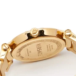 Versace Mother Of Pearl Gold Plated Stainless Steel Reve 68Q Women's Wristwatch 35 Mm For Women -Versace Official Website luxury women versace used watches p641718 004