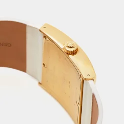 Versace White Gold Tone Stainless Steel V-Greca 64Q Women's Wristwatch 36 Mm For Women 13 Versace White Gold Tone Stainless Steel V-Greca 64Q Women's Wristwatch 36 Mm For Women -Versace Official Website luxury women versace used watches p647939 006