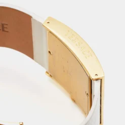 Versace White Gold Tone Stainless Steel V-Greca 64Q Women's Wristwatch 36 Mm For Women 14 Versace White Gold Tone Stainless Steel V-Greca 64Q Women's Wristwatch 36 Mm For Women -Versace Official Website luxury women versace used watches p647939 007