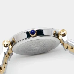 Versace Blue Two Tone Stainless Steel Revive VAI230017 Women's Wristwatch 35 Mm For Women -Versace Official Website luxury women versace used watches p659540 003