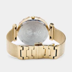 Versace Green Gold Plated Stainless Steel Pallazo Empire VEDV00819 Women's Wristwatch 37 Mm For Women -Versace Official Website luxury women versace used watches p660846 001