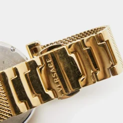 Versace Green Gold Plated Stainless Steel Pallazo Empire VEDV00819 Women's Wristwatch 37 Mm For Women -Versace Official Website luxury women versace used watches p660846 005