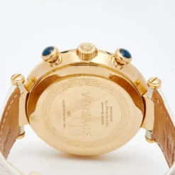 Versace Mother Of Pearl Gold Plated Stainless Steel Leather Aion 68C Women's Wristwatch 40 Mm For Women 13 Versace Mother Of Pearl Gold Plated Stainless Steel Leather Aion 68C Women's Wristwatch 40 Mm For Women -Versace Official Website luxury women versace used watches p666908 005