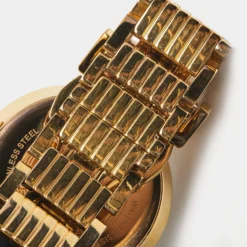 Versace Silver Rose Gold Plated Stainless Steel Vanity P5Q Women's Wristwatch 35 Mm For Women -Versace Official Website luxury women versace used watches p669581 005