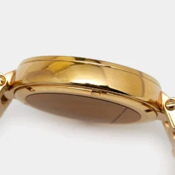 Versace Gold Plated Stainless Steel Mystique Hibiscus I9Q80D2HI-S080 Women's Wristwatch 38 Mm For Women -Versace Official Website luxury women versace used watches p682252 005