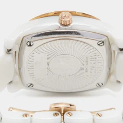 Versace White Mother Of Pearl Ceramic Diamond DV One 63QCP11 Women's Wristwatch 35 Mm For Women 11 Versace White Mother Of Pearl Ceramic Diamond DV One 63QCP11 Women's Wristwatch 35 Mm For Women -Versace Official Website luxury women versace used watches p690310 004