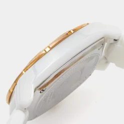Versace White Mother Of Pearl Ceramic Diamond DV One 63QCP11 Women's Wristwatch 35 Mm For Women 13 Versace White Mother Of Pearl Ceramic Diamond DV One 63QCP11 Women's Wristwatch 35 Mm For Women -Versace Official Website luxury women versace used watches p690310 006