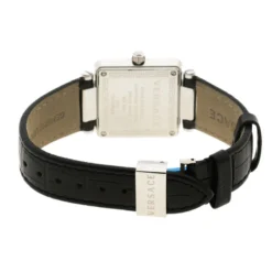 Versace Black Mother Of Pearl Stainless Steel Reve Carre 88Q Women's Wristwatch 30MM For Women -Versace Official Website luxury women versace used watches p94838 005