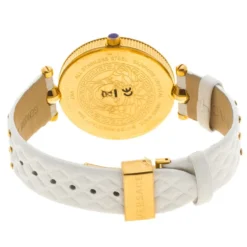 Versace White Gold Tone Stainless Steel VK7010013 Vanitas Women's Wristwatch 40MM For Women 10 Versace White Gold Tone Stainless Steel VK7010013 Vanitas Women's Wristwatch 40MM For Women -Versace Official Website luxury women versace used watches p94948 005